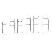 Sèche-serviette ACOVA NUAGE électrique TGN-TGNA