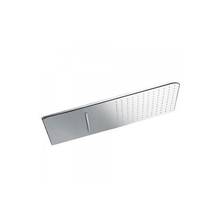 Douches murales acier inoxydable anticalcaire 2 types de jet (Pluie/Cascade). 280x550 mm. - TRES 29990308