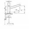 Mitigeur lavabo bec long - TRES 06120301