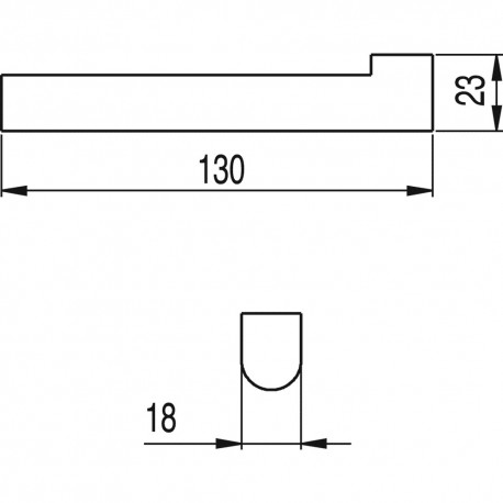 Porte‑papier sans couvercle  - TRES 11463609
