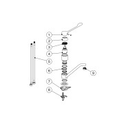 Mitigeur évier Manette medicale - TRES 17233311