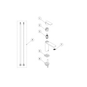 Mitigeur lavabo  - TRES 20010301