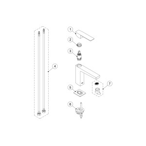 Mitigeur lavabo  - TRES 20210301