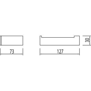 Porte‑papier sans couvercle  - TRES 20263612