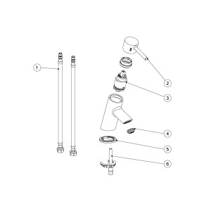 Mitigeur lavabo  - TRES 20310301