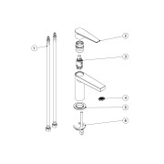 Mitigeur lavabo  - TRES 20510301