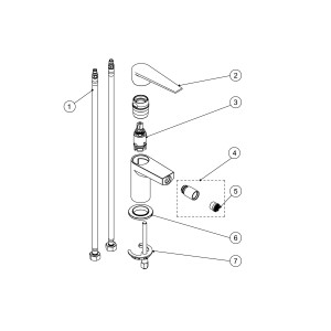 Mitigeur bidet  - TRES 20512001