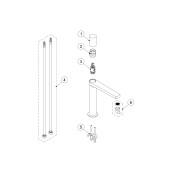 Mitigeur lavabo  - TRES 21120302