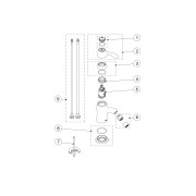 Mitigeur bidet  - TRES 24212001