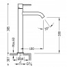 Mitigeur lavabo avec rallonge - TRES 26230801
