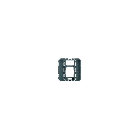 Adaptateur RJ45 keystone 2M - APPAREILLAGE MURAL GALLERY HAGER WXF202