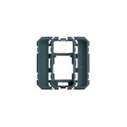 Adaptateur RJ45 keystone 2M - APPAREILLAGE MURAL GALLERY HAGER WXF202