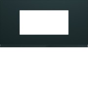 Plaque 4M E71 night - APPAREILLAGE MURAL GALLERY HAGER WXP0204