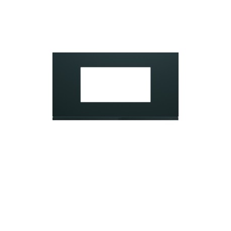 Plaque 4M E71 night - APPAREILLAGE MURAL GALLERY HAGER WXP0204