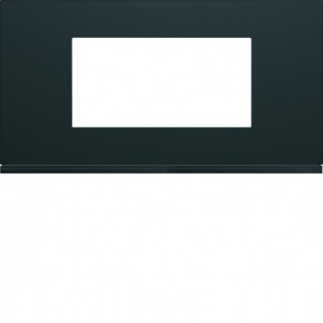 Plaque 4M E71 night - APPAREILLAGE MURAL GALLERY HAGER WXP0204