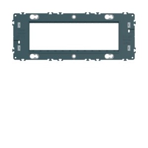 Support 6M entraxe 57mm - APPAREILLAGE MURAL GALLERY HAGER WXA456