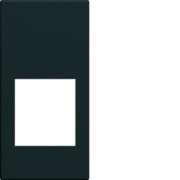 Enjo prise RJ45 1M night - APPAREILLAGE MURAL GALLERY HAGER WXD201N