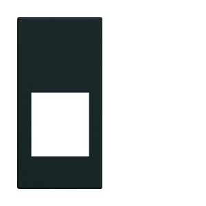 Enjo prise RJ45 1M night - APPAREILLAGE MURAL GALLERY HAGER WXD201N