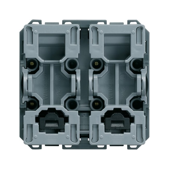 Bouton-poussoir volet roulant - APPAREILLAGE MURAL GALLERY HAGER WXF301