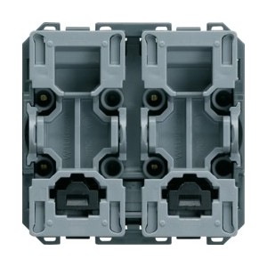 Bouton-poussoir volet roulant - APPAREILLAGE MURAL GALLERY HAGER WXF301