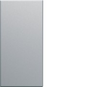 Obturateur 1 module titane - APPAREILLAGE MURAL GALLERY HAGER WXF688T