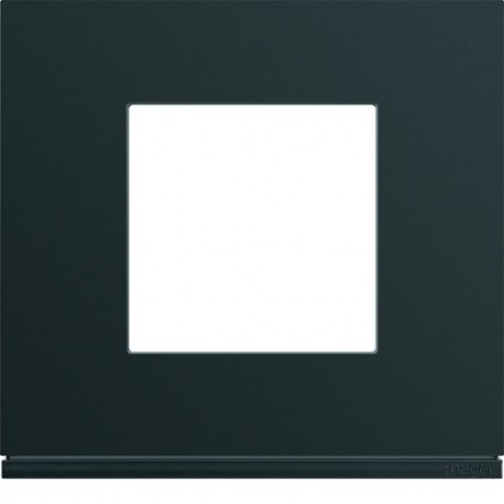 Plaque plastique peint 1 poste night GALLERY HAGER WXP0202