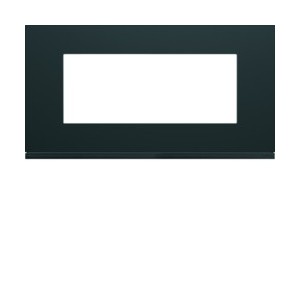 Plaque 5M E71 night - APPAREILLAGE MURAL GALLERY HAGER WXP0205