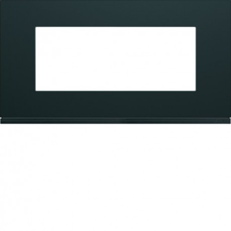 Plaque 5M E71 night - APPAREILLAGE MURAL GALLERY HAGER WXP0205