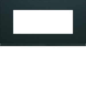 Plaque 5M E71 night - APPAREILLAGE MURAL GALLERY HAGER WXP0205