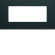 Plaque 5M E71 night - APPAREILLAGE MURAL GALLERY HAGER WXP0205