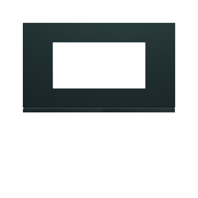 Plaque 4M E57 night - APPAREILLAGE MURAL GALLERY HAGER WXP0234