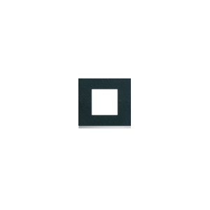 Plaque 1P dark rock - APPAREILLAGE MURAL GALLERY HAGER WXP4402