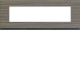 Plaque 8M E71 grey wood - APPAREILLAGE MURAL GALLERY HAGER WXP4808