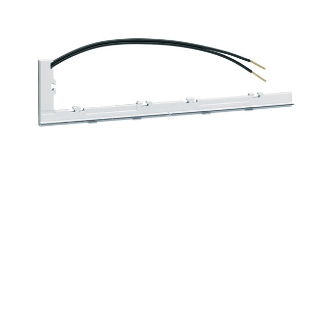 Bande lumi plaque 2P 230V pure - APPAREILLAGE MURAL GALLERY HAGER WXA012