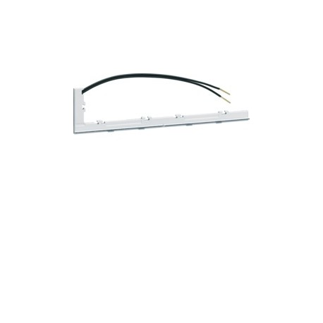 Bande lumi plaque 2P 230V pure - APPAREILLAGE MURAL GALLERY HAGER WXA012