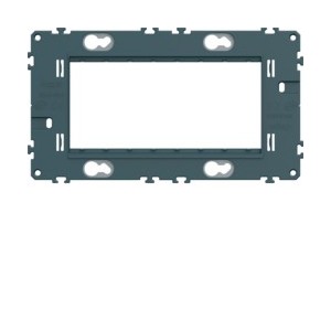 Support 4M entraxe 57mm - APPAREILLAGE MURAL GALLERY HAGER WXA454