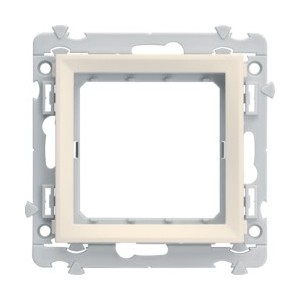 Support 2M kallysta dune - APPAREILLAGE MURAL GALLERY HAGER WXA462D