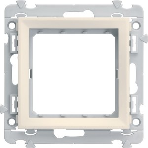 Support 2M kallysta dune - APPAREILLAGE MURAL GALLERY HAGER WXA462D