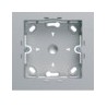 Boite saillie simple titane - APPAREILLAGE MURAL GALLERY HAGER WXA681T