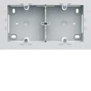 Boite saillie double pure - APPAREILLAGE MURAL GALLERY HAGER WXA682B