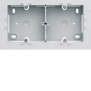 Boite saillie double pure - APPAREILLAGE MURAL GALLERY HAGER WXA682B