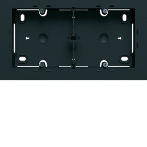 Boite saillie double night - APPAREILLAGE MURAL GALLERY HAGER WXA682N