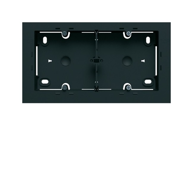 Boite saillie double night - APPAREILLAGE MURAL GALLERY HAGER WXA682N