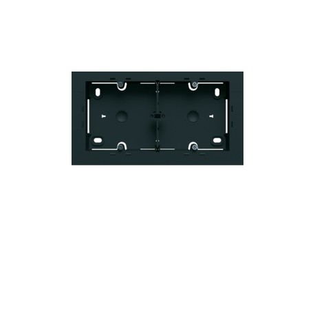 Boite saillie double night - APPAREILLAGE MURAL GALLERY HAGER WXA682N