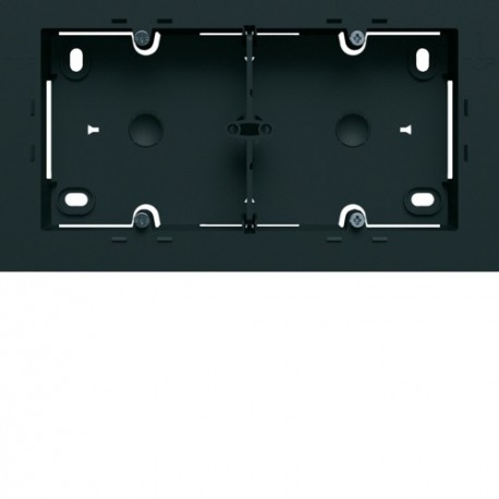 Boite saillie double night - APPAREILLAGE MURAL GALLERY HAGER WXA682N