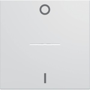 Enjo inter 0-1 voyant 2M pure - APPAREILLAGE MURAL GALLERY HAGER WXD013B