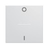 Enjo inter 0-1 voyant 2M pure - APPAREILLAGE MURAL GALLERY HAGER WXD013B