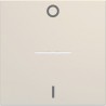 Enjo inter 0-1 voyant 2M dune - APPAREILLAGE MURAL GALLERY HAGER WXD013D