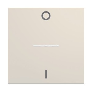 Enjo inter 0-1 voyant 2M dune - APPAREILLAGE MURAL GALLERY HAGER WXD013D