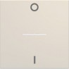 Enjo inter 0-1 voyant 2M dune - APPAREILLAGE MURAL GALLERY HAGER WXD013D